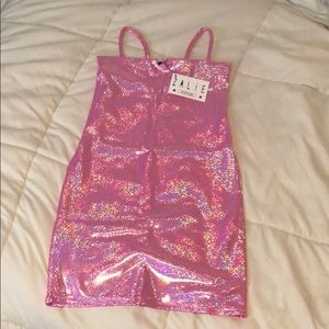 ZALiE pink sparkly dress